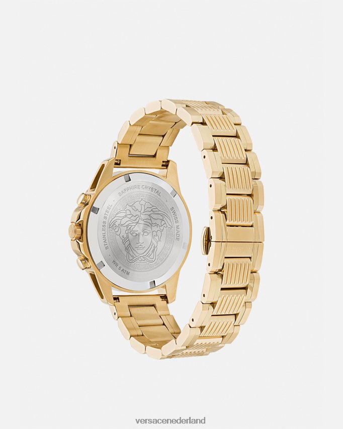 Versace Greca actie chrono horloge Heren pnul accessoires J2T4F41709