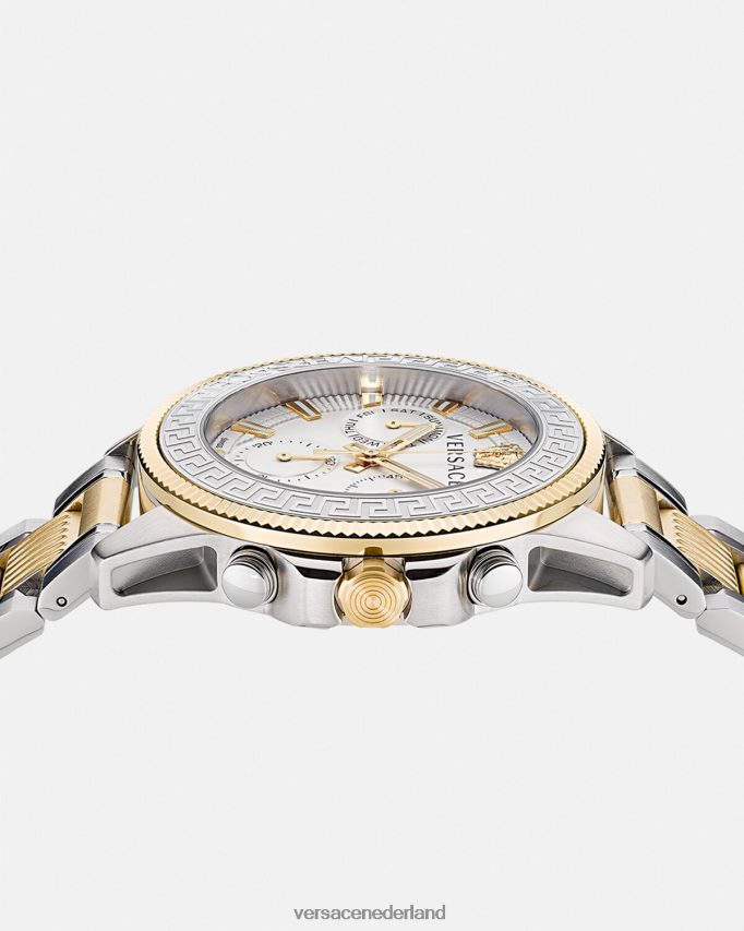 Versace Greca actie chrono horloge Heren pnul accessoires J2T4F41710