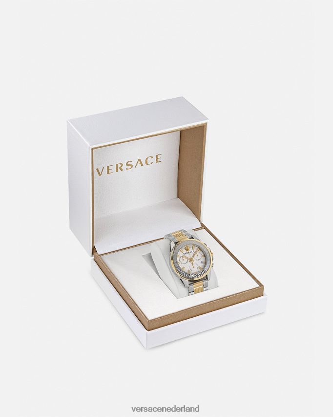 Versace Greca actie chrono horloge Heren pnul accessoires J2T4F41710