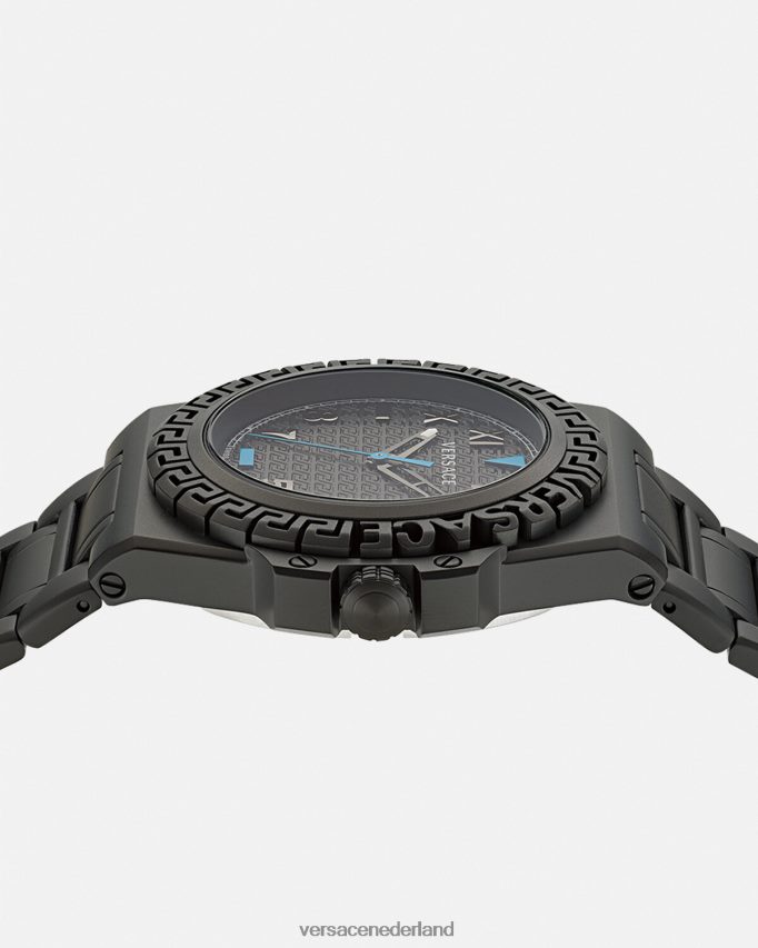 Versace Greca reactie horloge Heren zwart accessoires J2T4F41711