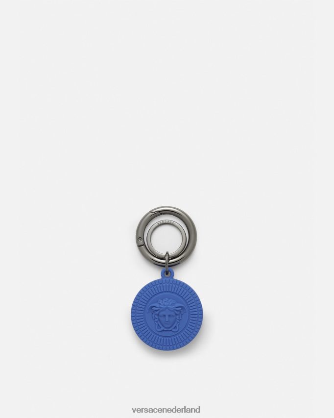 Versace Medusa Biggie Air Tag-sleutelhanger Heren blauw accessoires J2T4F41654