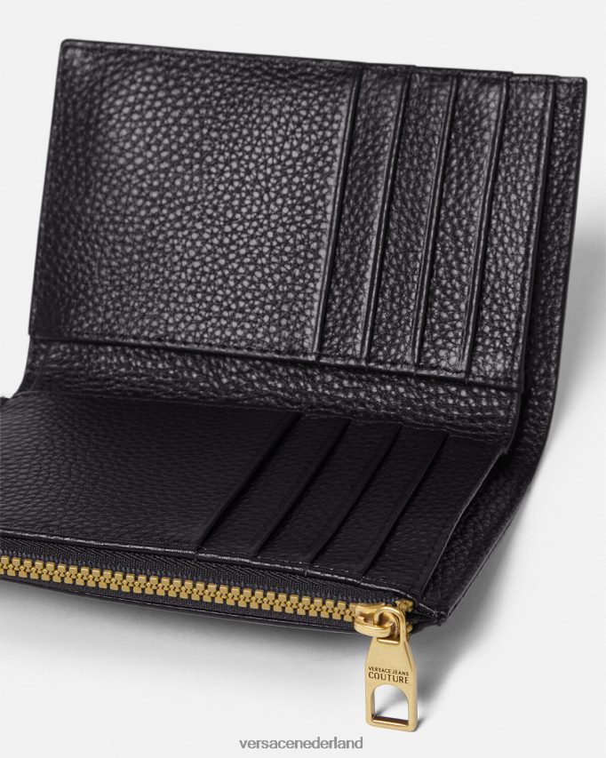 Versace portemonnee met logo Heren zwart accessoires J2T4F42487