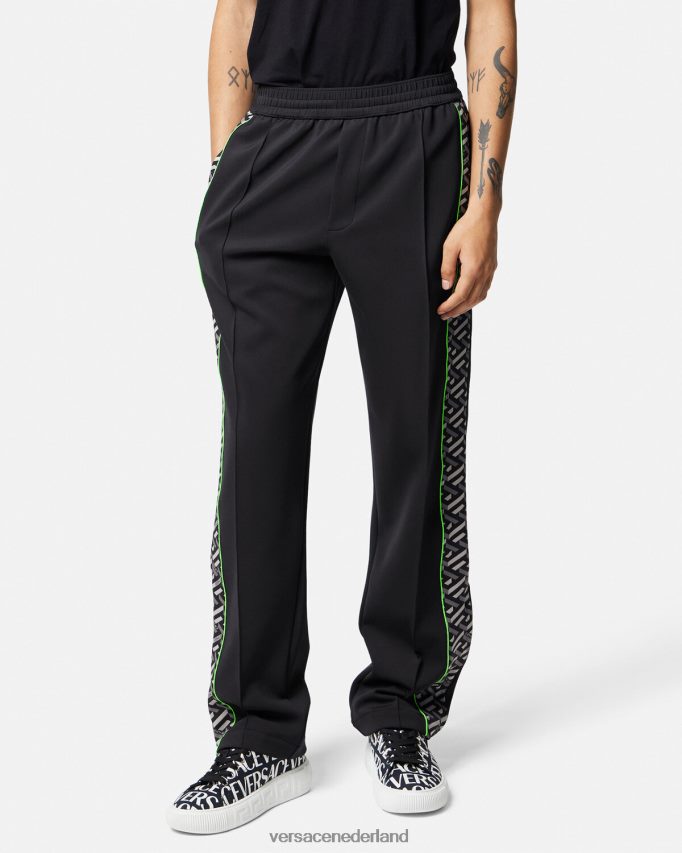 Versace la greca nylon gym trainingsbroek Heren afdrukken kleding J2T4F41457