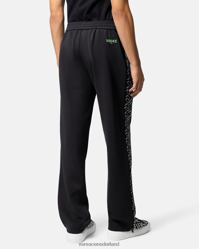 Versace la greca nylon gym trainingsbroek Heren afdrukken kleding J2T4F41457
