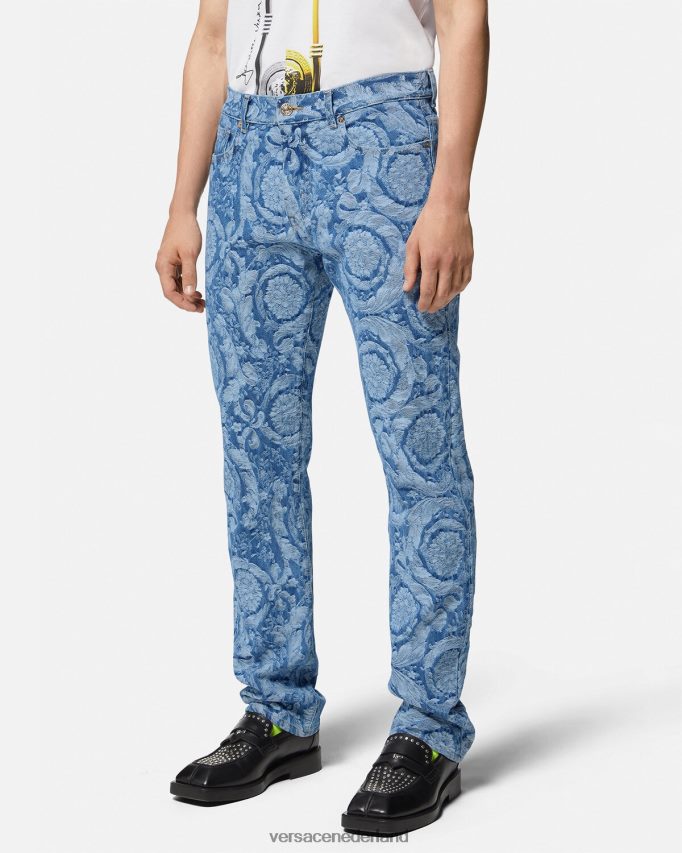 Versace Jeans in baroksilhouet Heren blauw & afdrukken kleding J2T4F41448