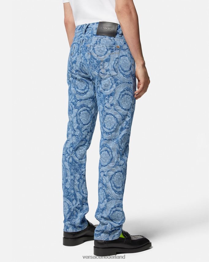 Versace Jeans in baroksilhouet Heren blauw & afdrukken kleding J2T4F41448