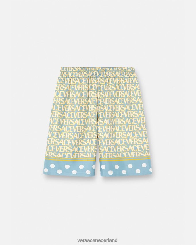 Versace allover zijden shorts Heren afdrukken kleding J2T4F41438