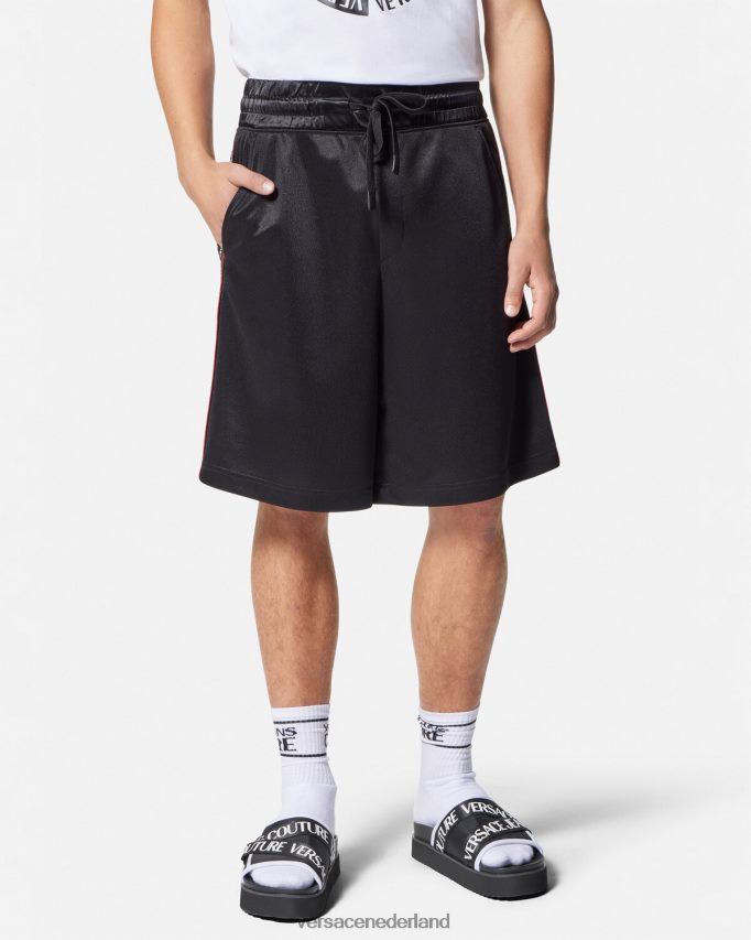 Versace sweatshort met logo Heren zwart kleding J2T4F42432