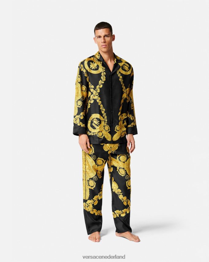 Versace Maschera barok pyjamabroek Heren afdrukken ondergoed en strandkleding J2T4F41742