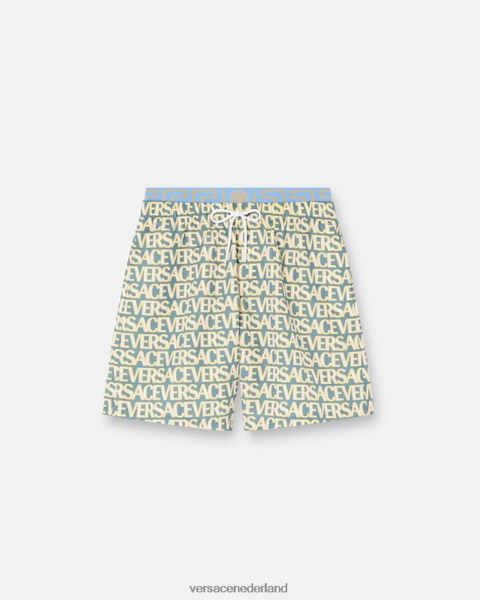 Versace all-over boardshorts Heren afdrukken ondergoed en strandkleding J2T4F41794