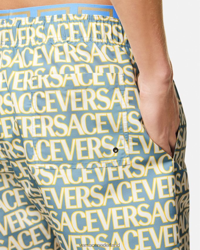 Versace all-over boardshorts Heren afdrukken ondergoed en strandkleding J2T4F41794