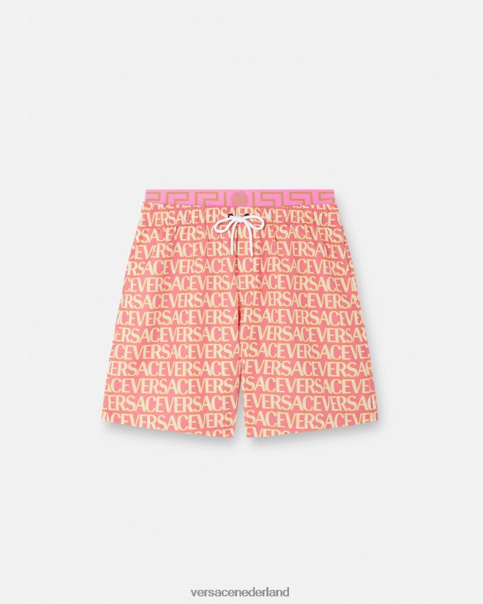 Versace all-over boardshorts Heren afdrukken ondergoed en strandkleding J2T4F41795