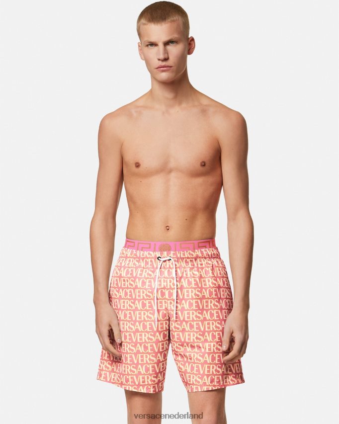 Versace all-over boardshorts Heren afdrukken ondergoed en strandkleding J2T4F41795
