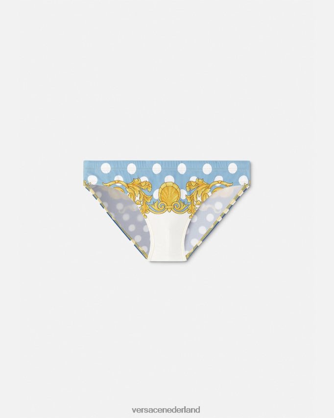 Versace barokke zwembroek met schelpen Heren afdrukken ondergoed en strandkleding J2T4F41801