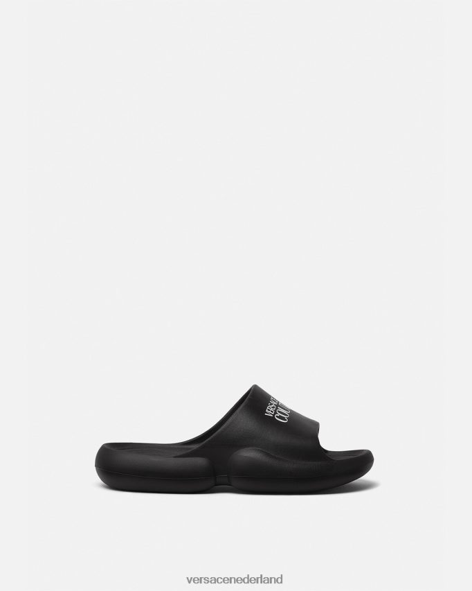 Versace Tago-logo-dia's Heren zwart schoen J2T4F42451