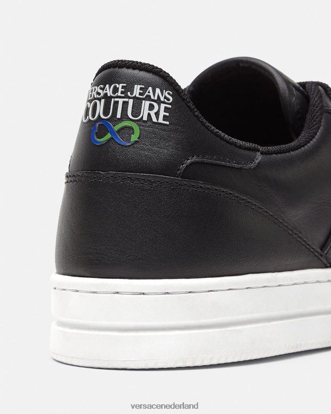 Versace Court 88-sneakers met logo Heren zwart schoen J2T4F42470