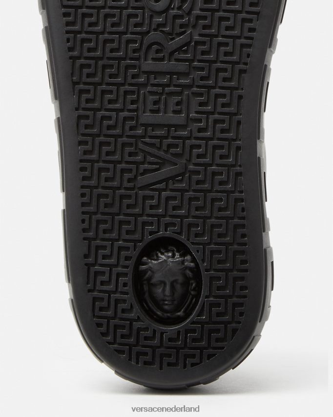 Versace Sneakers met Python Greca-print Heren één kleur schoen J2T4F41554