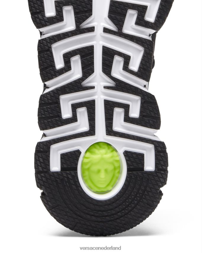Versace Trigreca sneakers met pythonprint Heren zwart en afdrukken schoen J2T4F41543