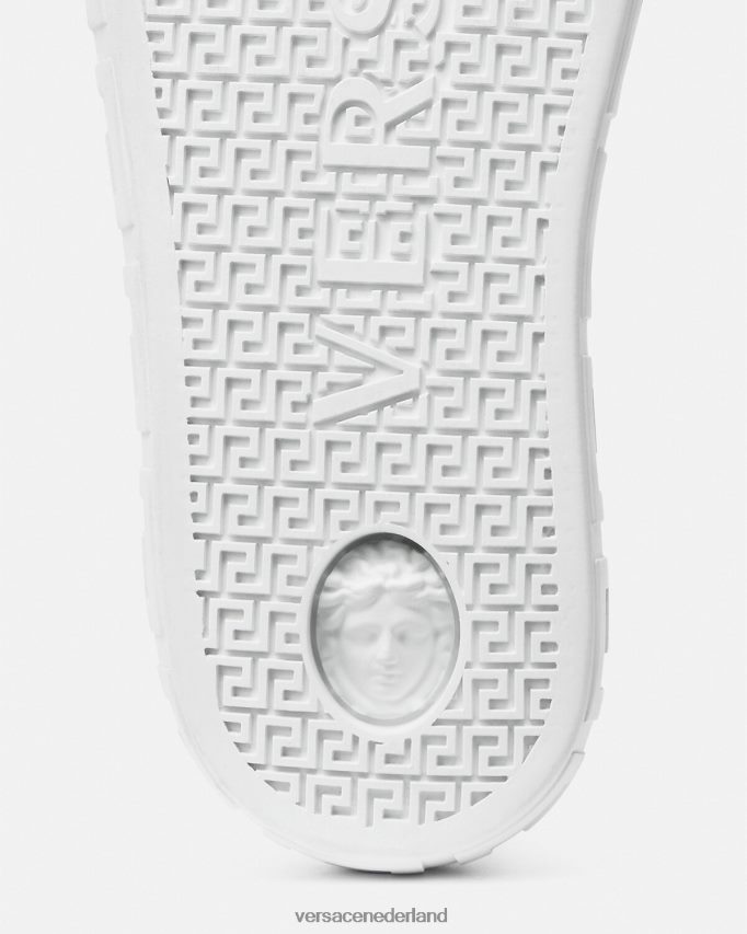 Versace all-over Greca-sneakers Heren zwart en afdrukken schoen J2T4F41550