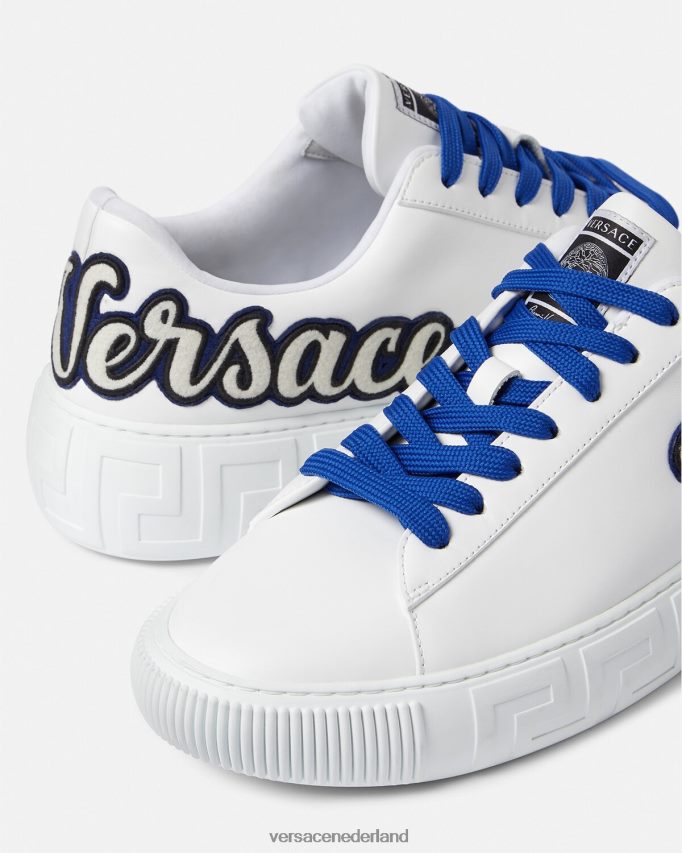 Versace varsity greca-trainers Heren één kleur schoen J2T4F41557