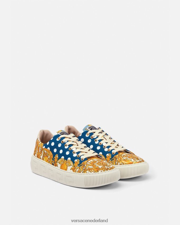 Versace zeeschelp barokke Greca sneakers Heren afdrukken schoen J2T4F41516