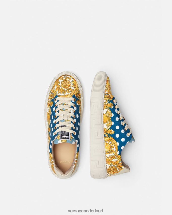 Versace zeeschelp barokke Greca sneakers Heren afdrukken schoen J2T4F41516