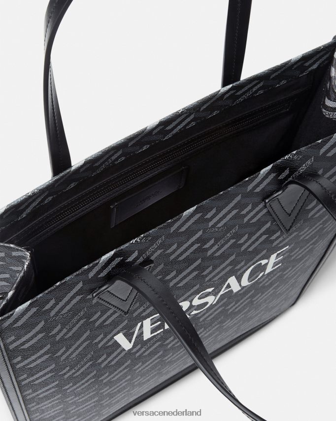 Versace La Greca kenmerkende grote draagtas Heren afdrukken Tassen J2T4F41477
