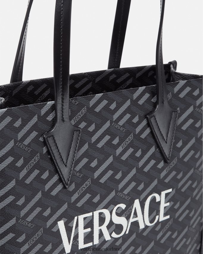 Versace La Greca kenmerkende grote draagtas Heren afdrukken Tassen J2T4F41477