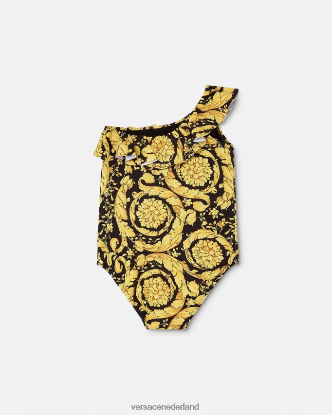 Versace Barocco babybadpak uit één stuk kinderen afdrukken kleding J2T4F41860