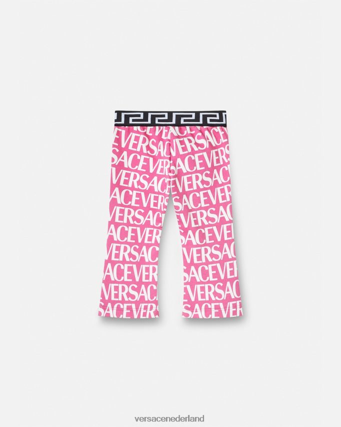 Versace all-over baby-joggingbroek kinderen roze & print kleding J2T4F41873