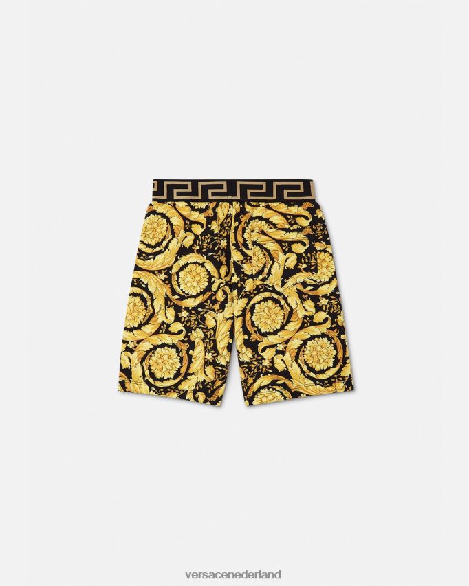 Versace barok korte broek kinderen afdrukken kleding J2T4F41956