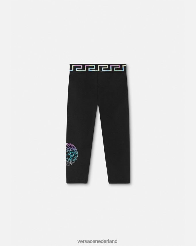 Versace Greca Medusa babylegging kinderen zwart en afdrukken kleding J2T4F41851