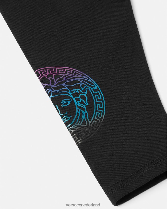 Versace Greca Medusa babylegging kinderen zwart en afdrukken kleding J2T4F41851