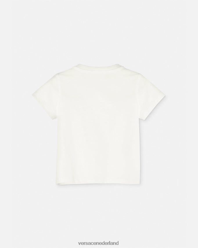 Versace Medusa baby-T-shirt kinderen wit & bedrukt kleding J2T4F41853