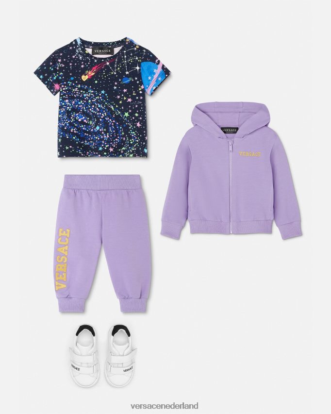 Versace Medusa galaxy baby t-shirtje kinderen afdrukken kleding J2T4F41852