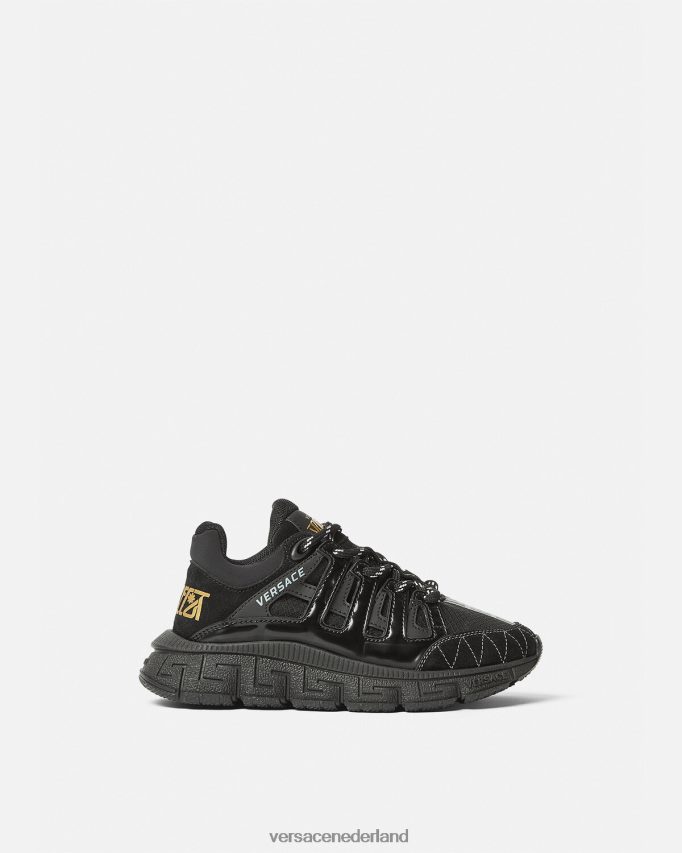 Versace trigreca-sneakers kinderen zwart schoen J2T4F42033