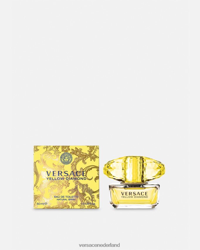 Versace gele diamant edt 50 ml vrouwen geel accessoires J2T4F41020