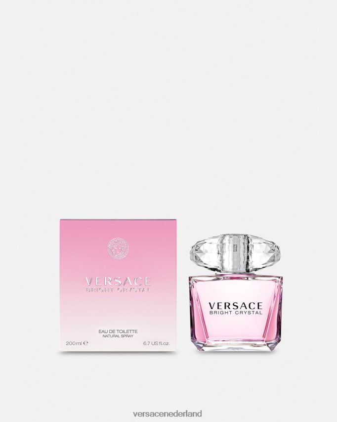 Versace helder kristal edt 200 ml vrouwen roze accessoires J2T4F41007