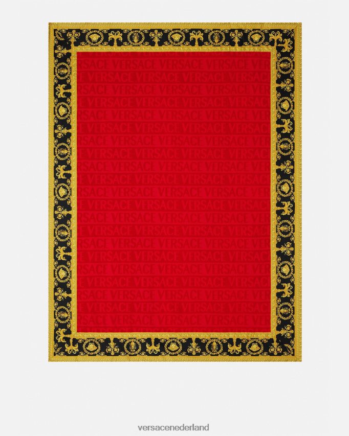 Versace Ik barokke strandlaken vrouwen rood ondergoed en strandkleding J2T4F41201