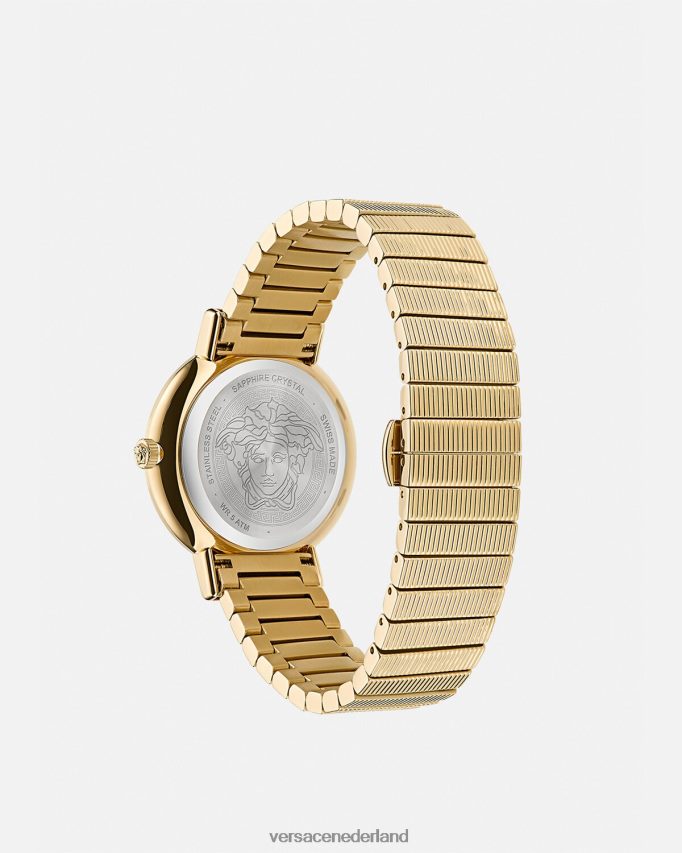 Versace Grieks chic horloge vrouwen pnul accessoires J2T4F4982