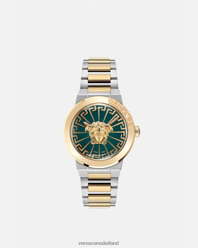 Versace Medusa oneindig horloge vrouwen goud Zilver accessoires J2T4F4996