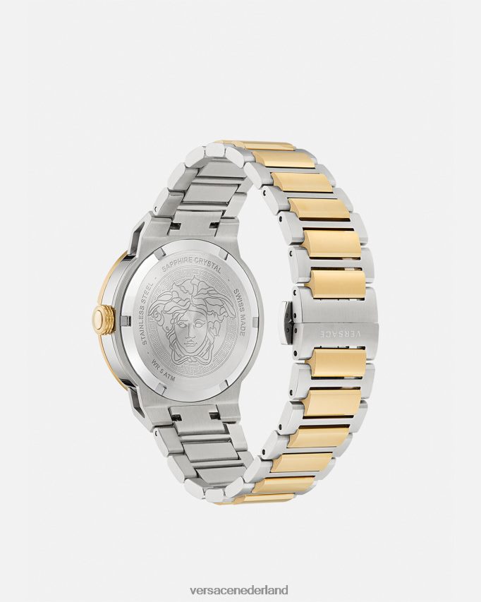 Versace Medusa oneindig horloge vrouwen goud Zilver accessoires J2T4F4996