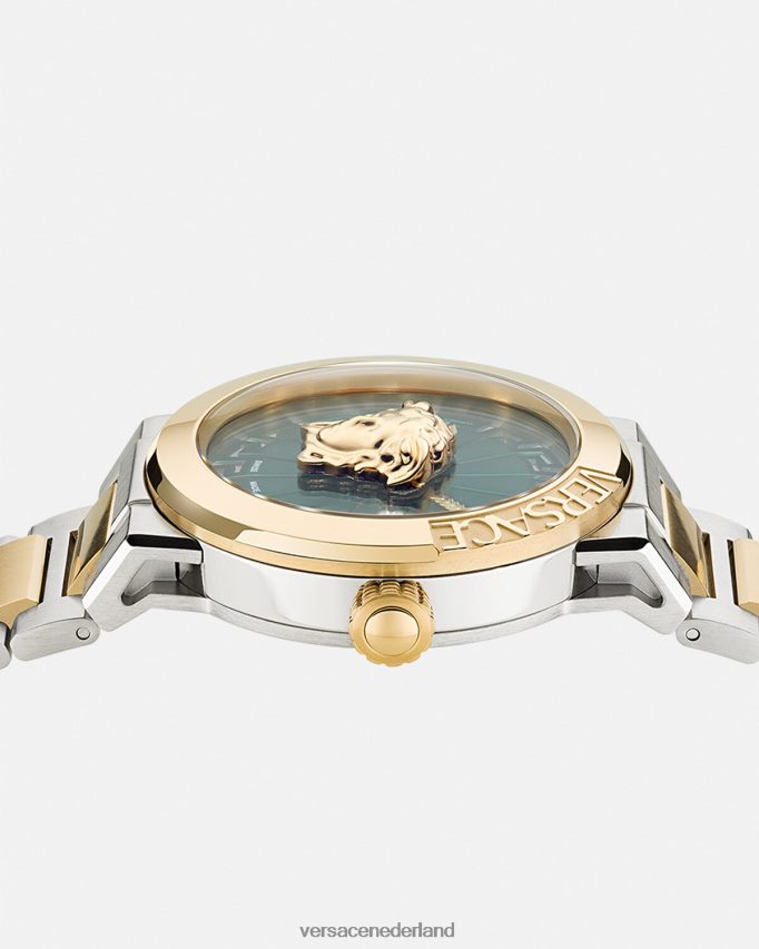 Versace Medusa oneindig horloge vrouwen goud Zilver accessoires J2T4F4996