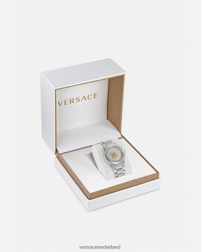 Versace Medusa oneindig horloge vrouwen zilver accessoires J2T4F4976