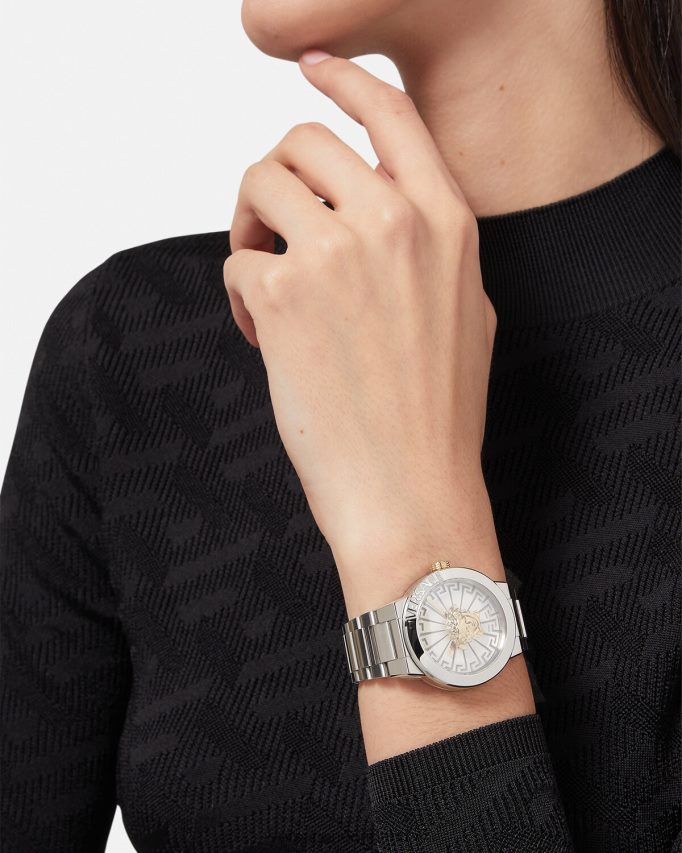 Versace Medusa oneindig horloge vrouwen zilver accessoires J2T4F4976