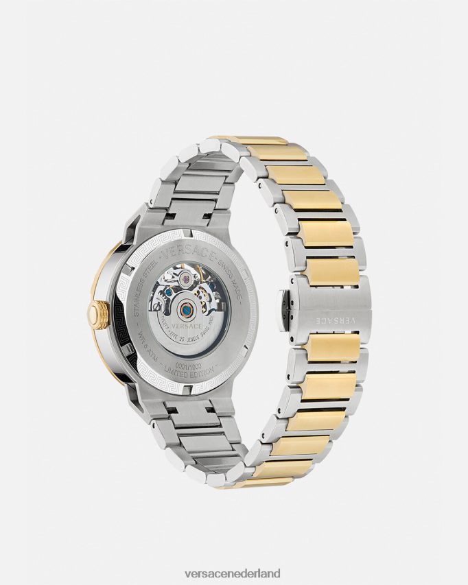 Versace Medusa oneindig skelethorloge vrouwen pnul accessoires J2T4F4975