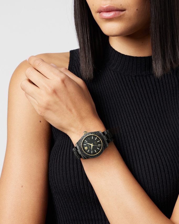 Versace dv één automatisch horloge vrouwen pnul accessoires J2T4F4935