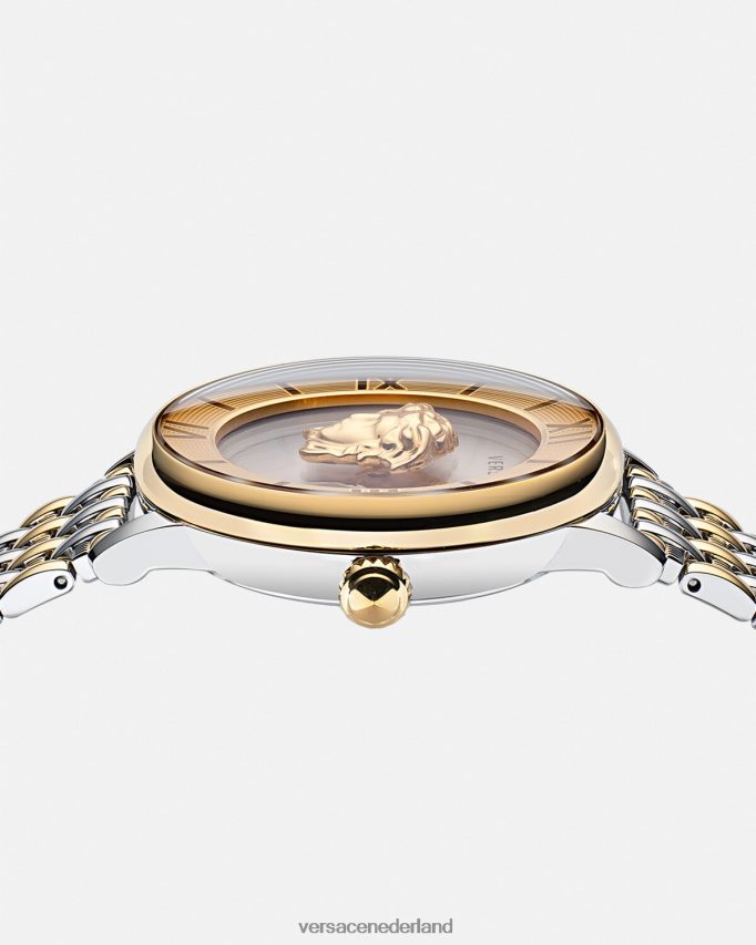 Versace la medusa-horloge vrouwen goud Zilver accessoires J2T4F4990