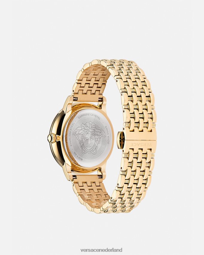 Versace la medusa-horloge vrouwen goud accessoires J2T4F4965