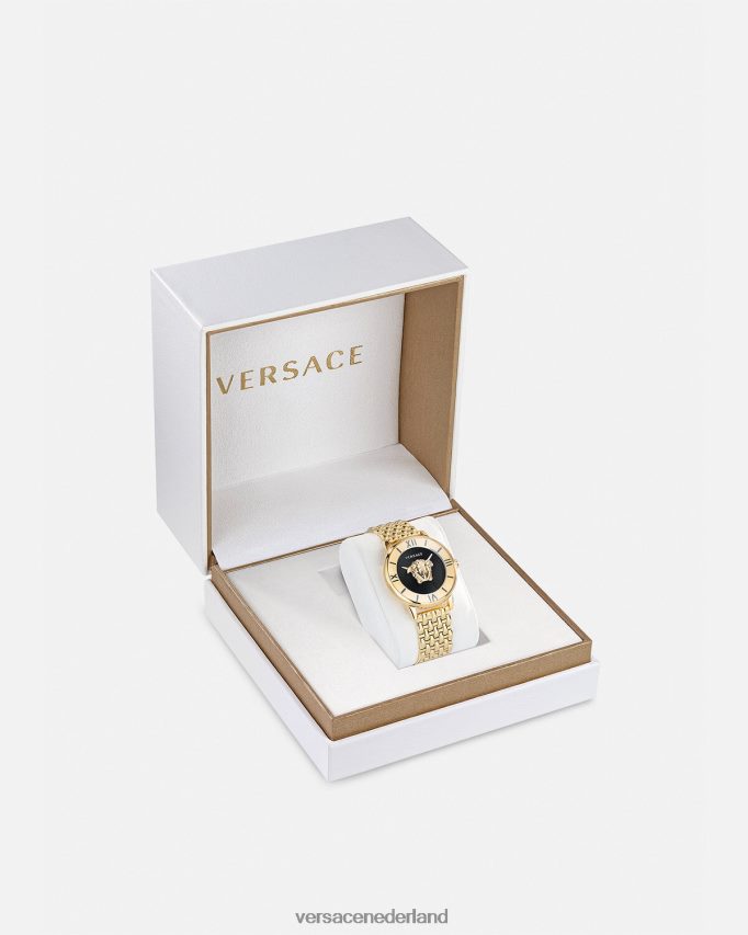 Versace la medusa-horloge vrouwen goud accessoires J2T4F4965